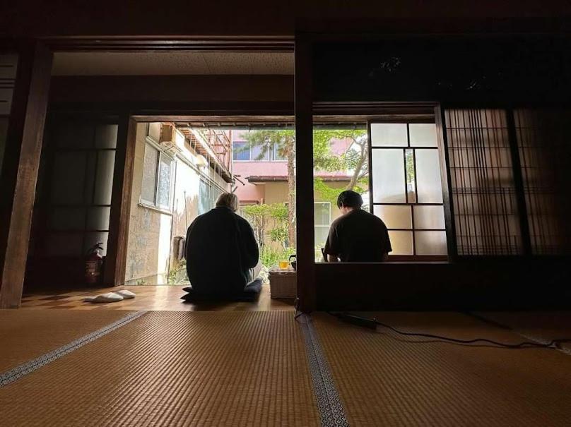 北アルプス麓のゲストハウス林屋 Omachi  Ngoại thất bức ảnh